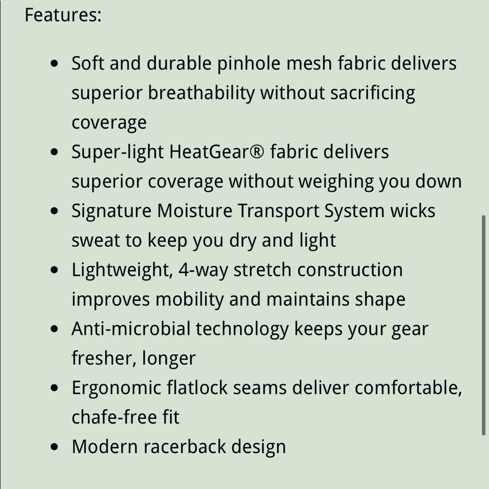 Under Armour Racer Back Tank - Picture 5 of 8